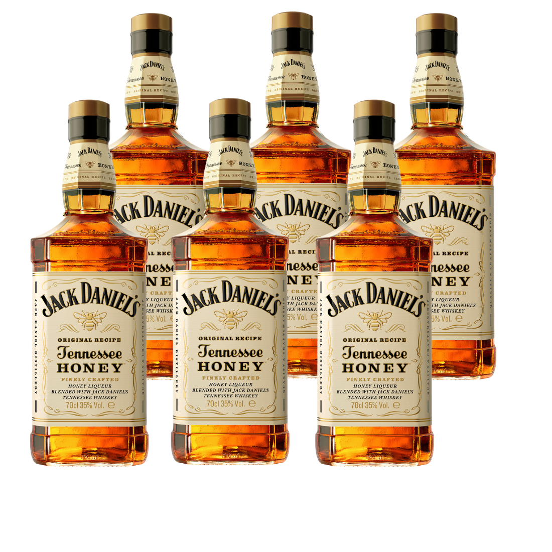 [Bundle of 6] Jack Daniel's Tennessee Honey Whiskey